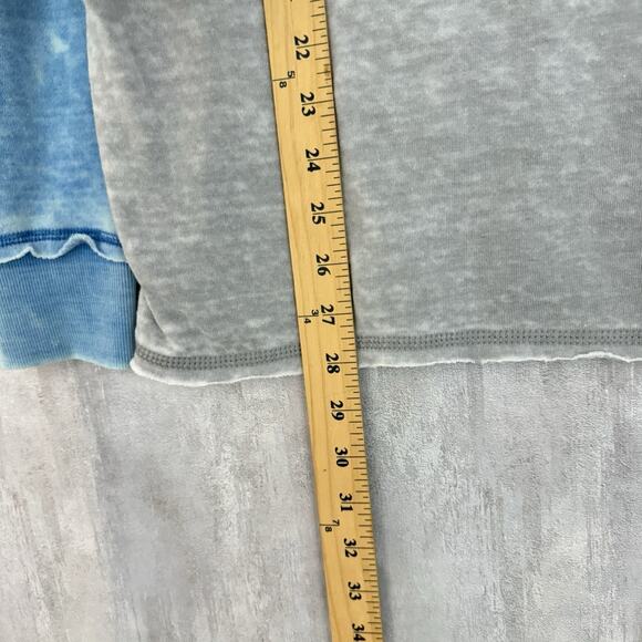 NASCAR 75th Anniversary Raglan Hoodie Women’s Large Sweatshirt Light Blue Gray - Picture 7 of 10